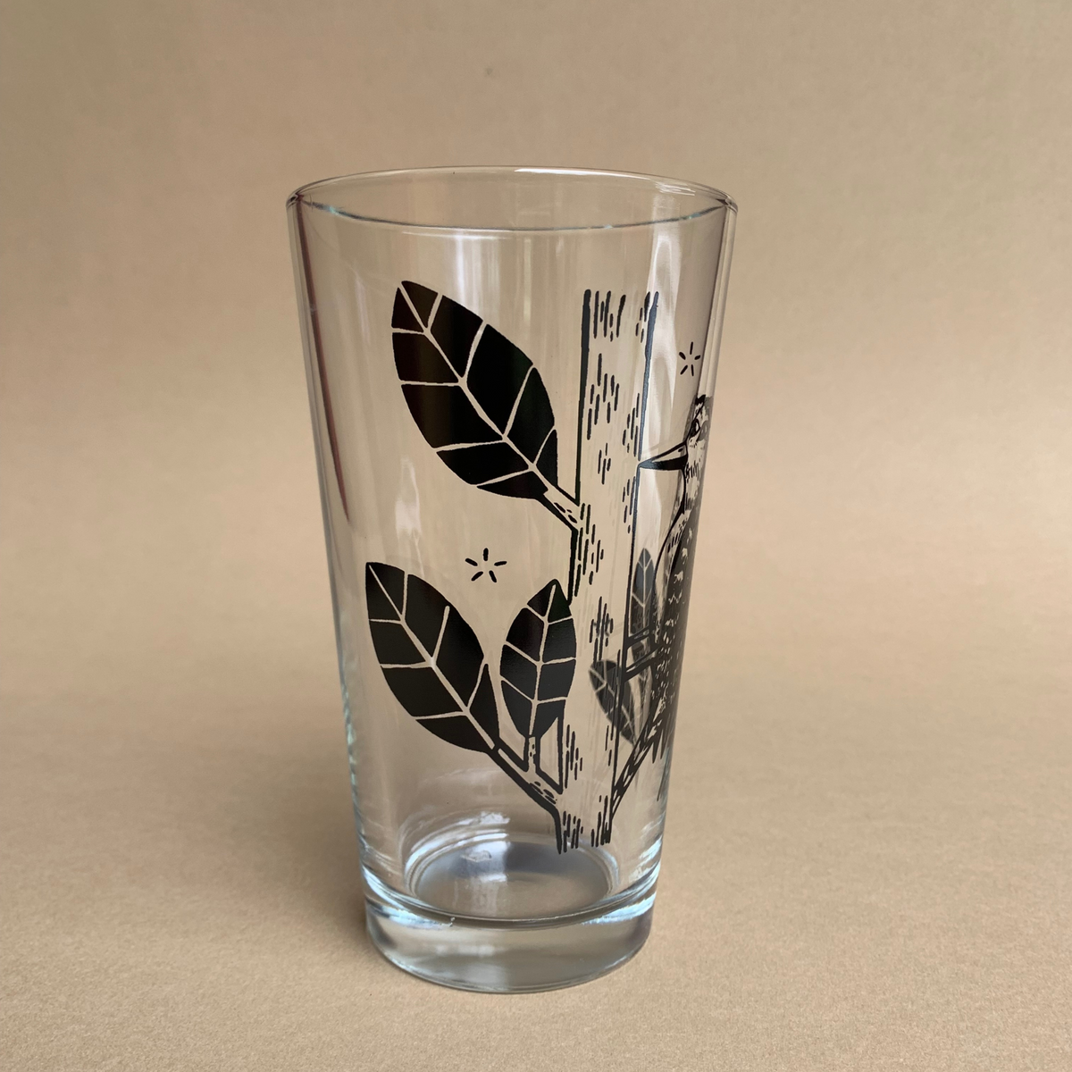 Woodpecker - Pint Glass