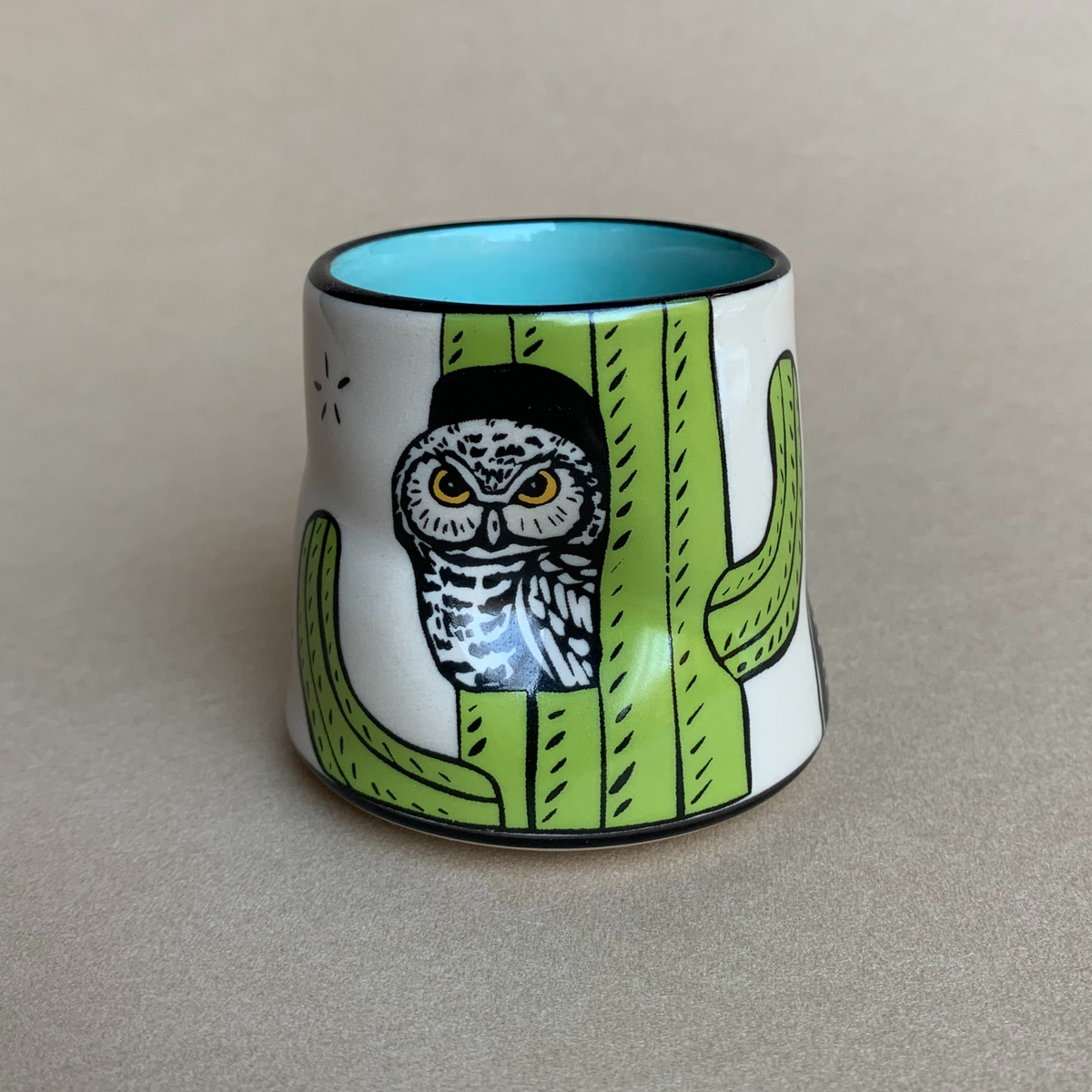 Lucky Elf Owl Cup- small