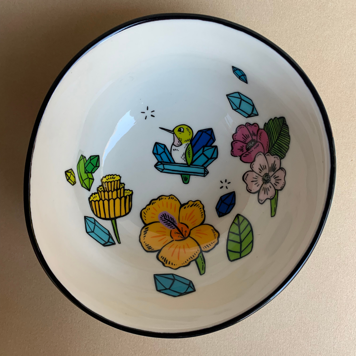 Small Magical Places - Hummingbird Bowl