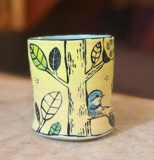 original mug BEAR AND BIRD