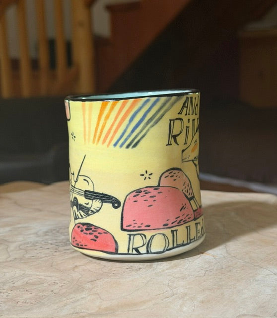 original cup WOLF AND TIGER