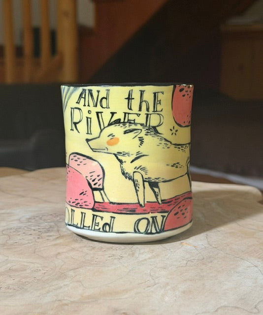 original cup WOLF AND TIGER