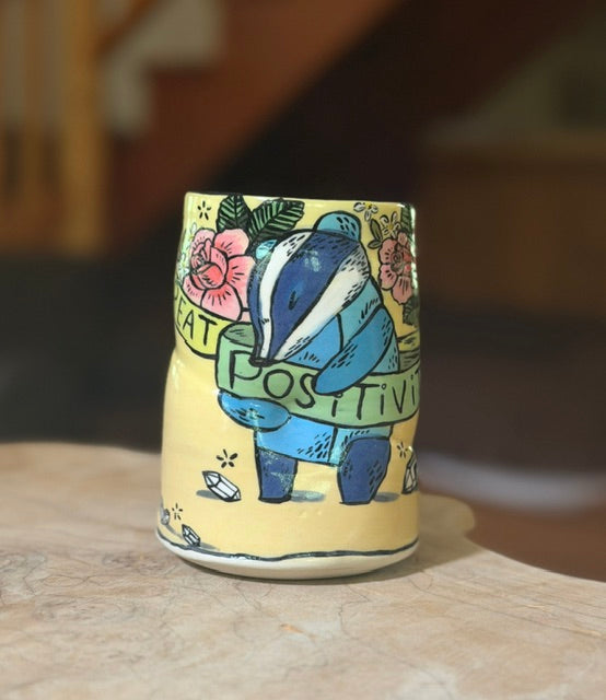 original cup BLUE BADGER