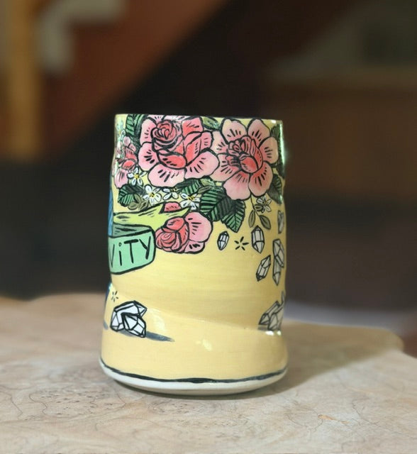 original cup BLUE BADGER