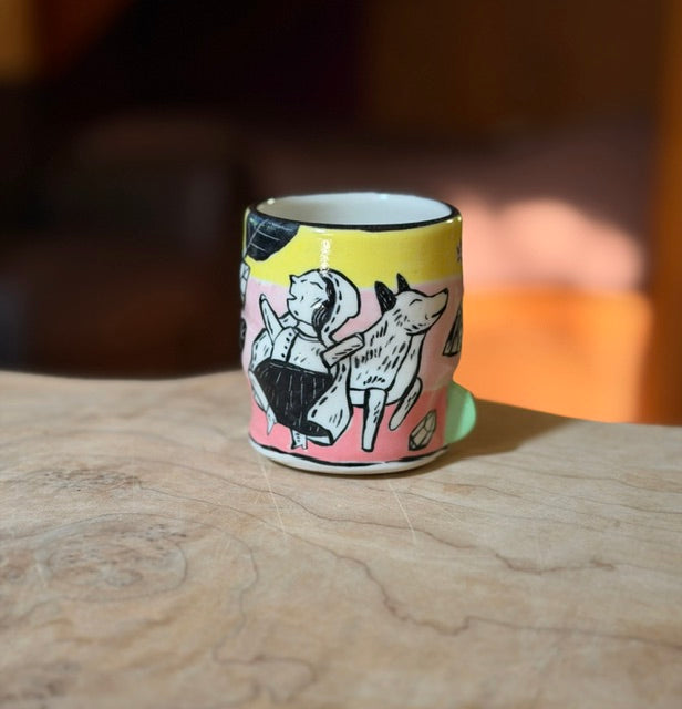 original cup WOLF + BABA YAGA