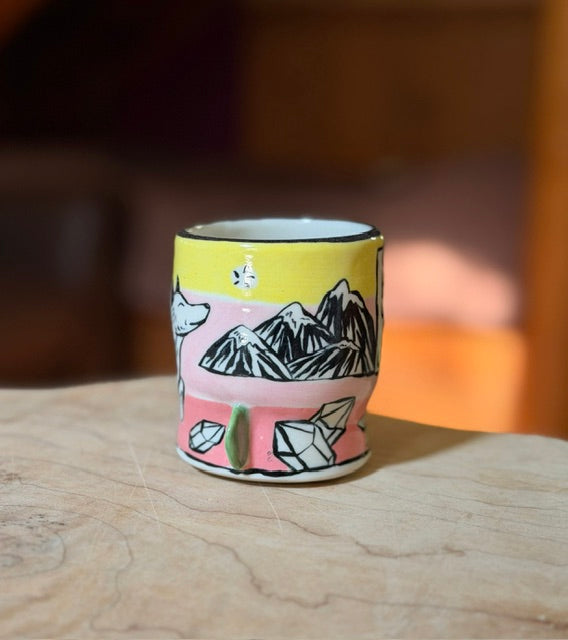 original cup WOLF + BABA YAGA