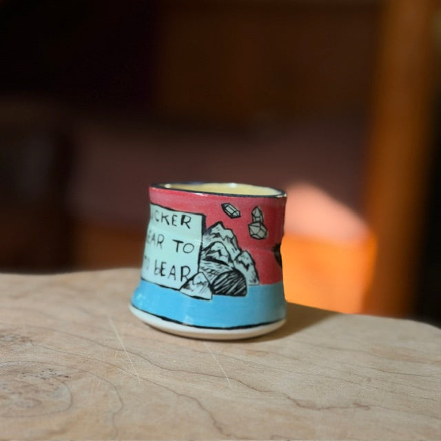 original cup BABA YAGA and BEAR