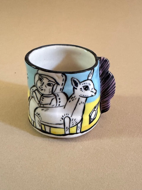 original cup DEER + BABA YAGA