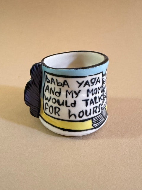 original cup DEER + BABA YAGA