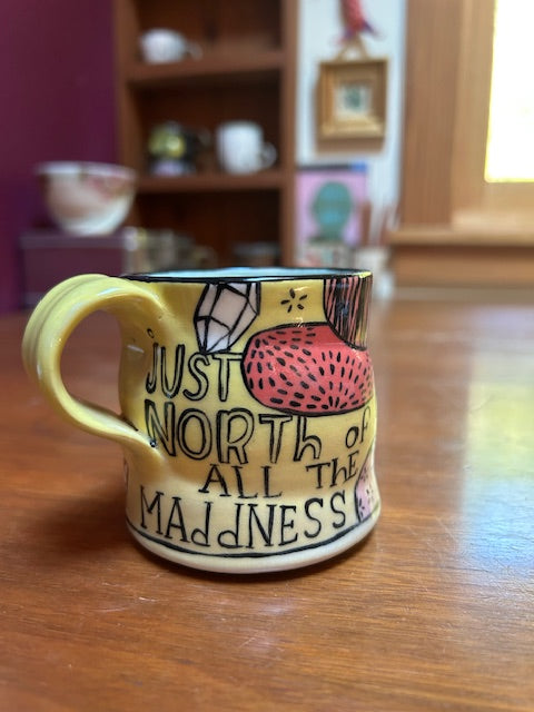 original mug JUST NORTH
