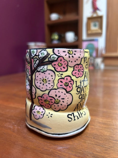 original cup THE DESSERT PLATES WERE CLEARED