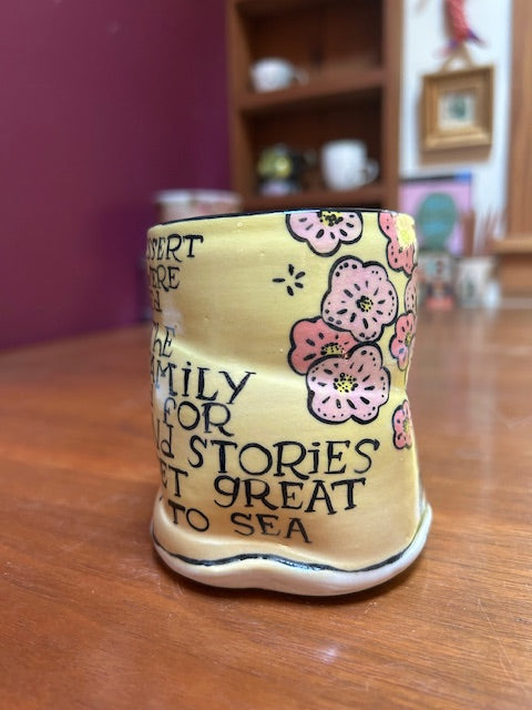 original cup THE DESSERT PLATES WERE CLEARED