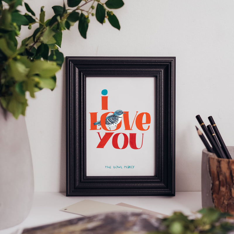 I Love You - Digital Print 5x7