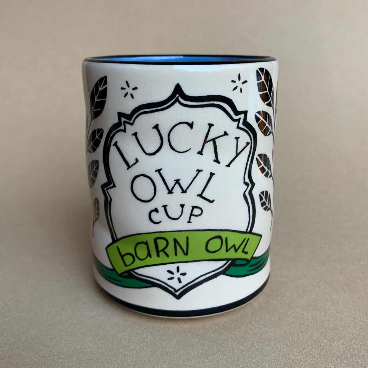 Lucky Barn Owl Cup - Large