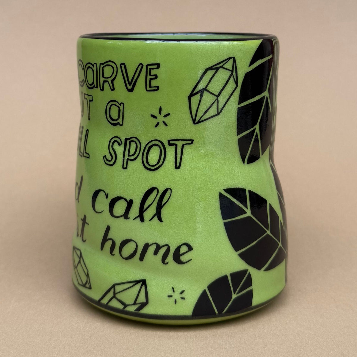 Lucky Woodpecker Mug - XLarge Cup - 15oz