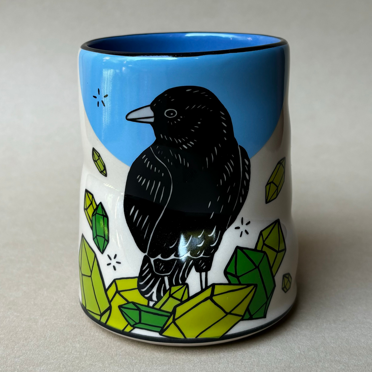 Lucky Crow Cup by The Bowl Maker