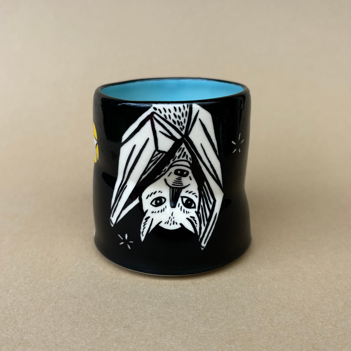 Lucky Bat Cup - Medium Ceramic Mug