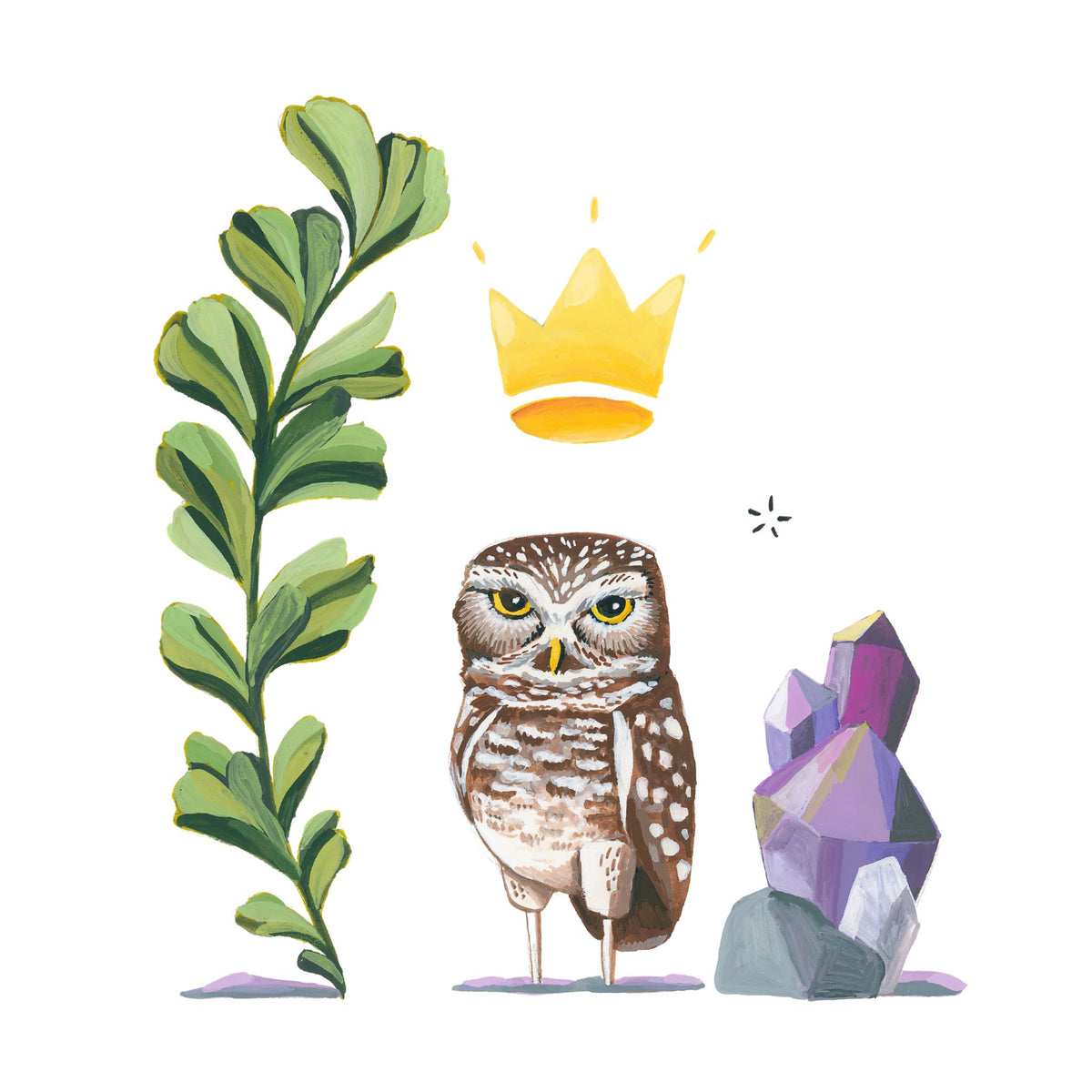 Owl - Archival Print 8x10