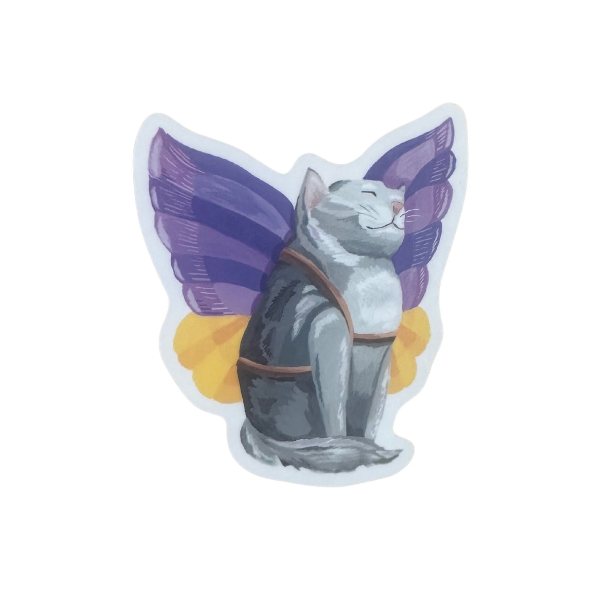 Sun Dappled Citizen - Cat Sticker