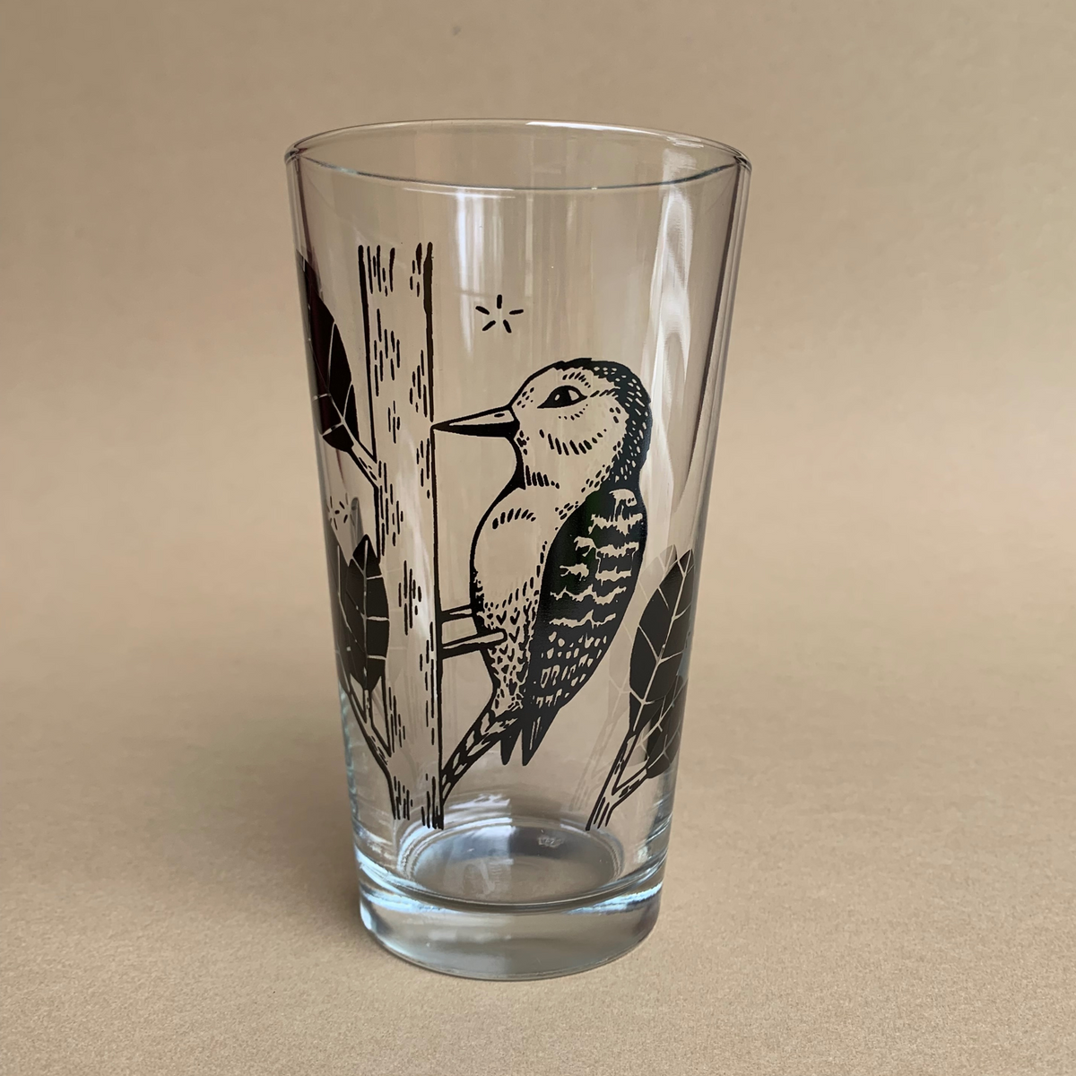 Woodpecker - Pint Glass